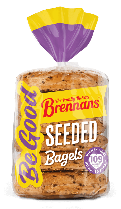 Brennans Be Good Seeded Bagels