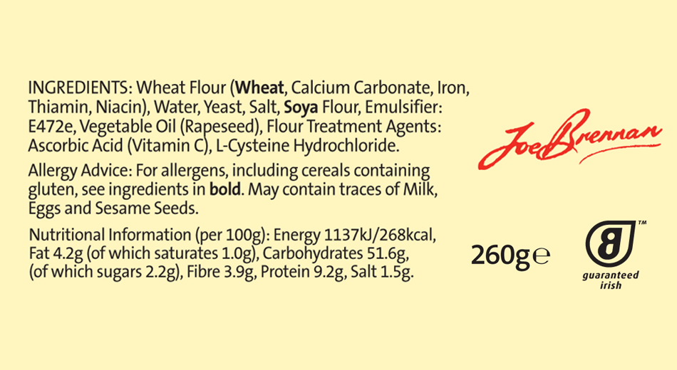 Brennan sub white rolls