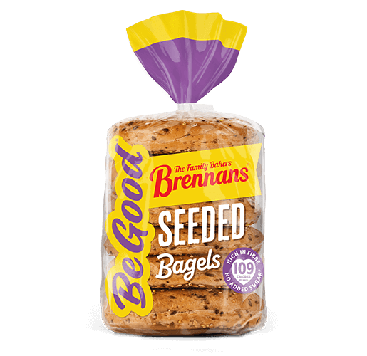 Brennans Be Good Seeded Bagels