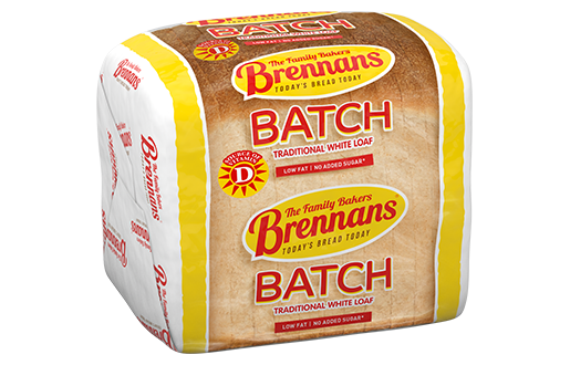 Brennan Batch Traditional White Vit D 800g