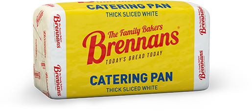 Brennans Catering Pan Thick Sliced White 1200g