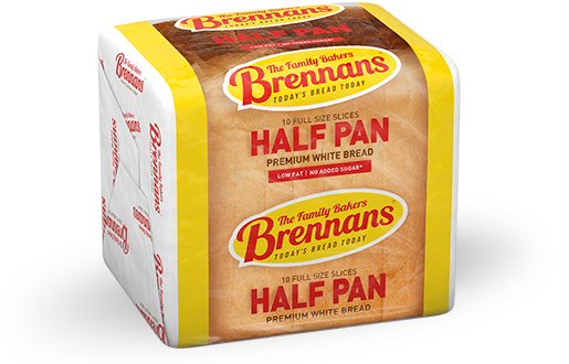 Brennans Half Pan Flat Top